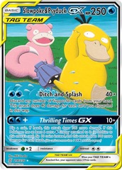 Slowpoke & Psyduck Tag Team GX - 218/236 - Alternate Art Ultra Rare